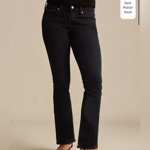 Lucky Brand Sweet Boot Jeans Mid Rise, Size 8/29R Dark Matter Wash, EUC